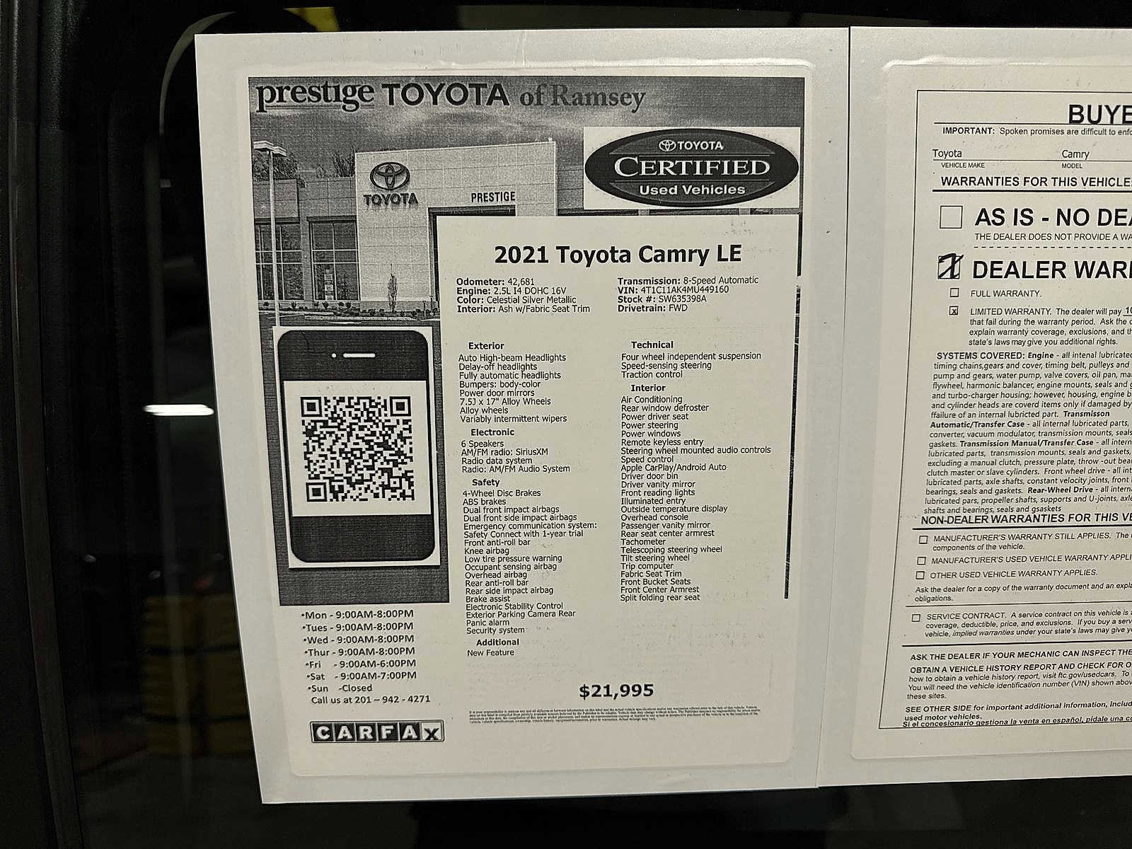 Thumbnail: 2021 Toyota Camry - 12