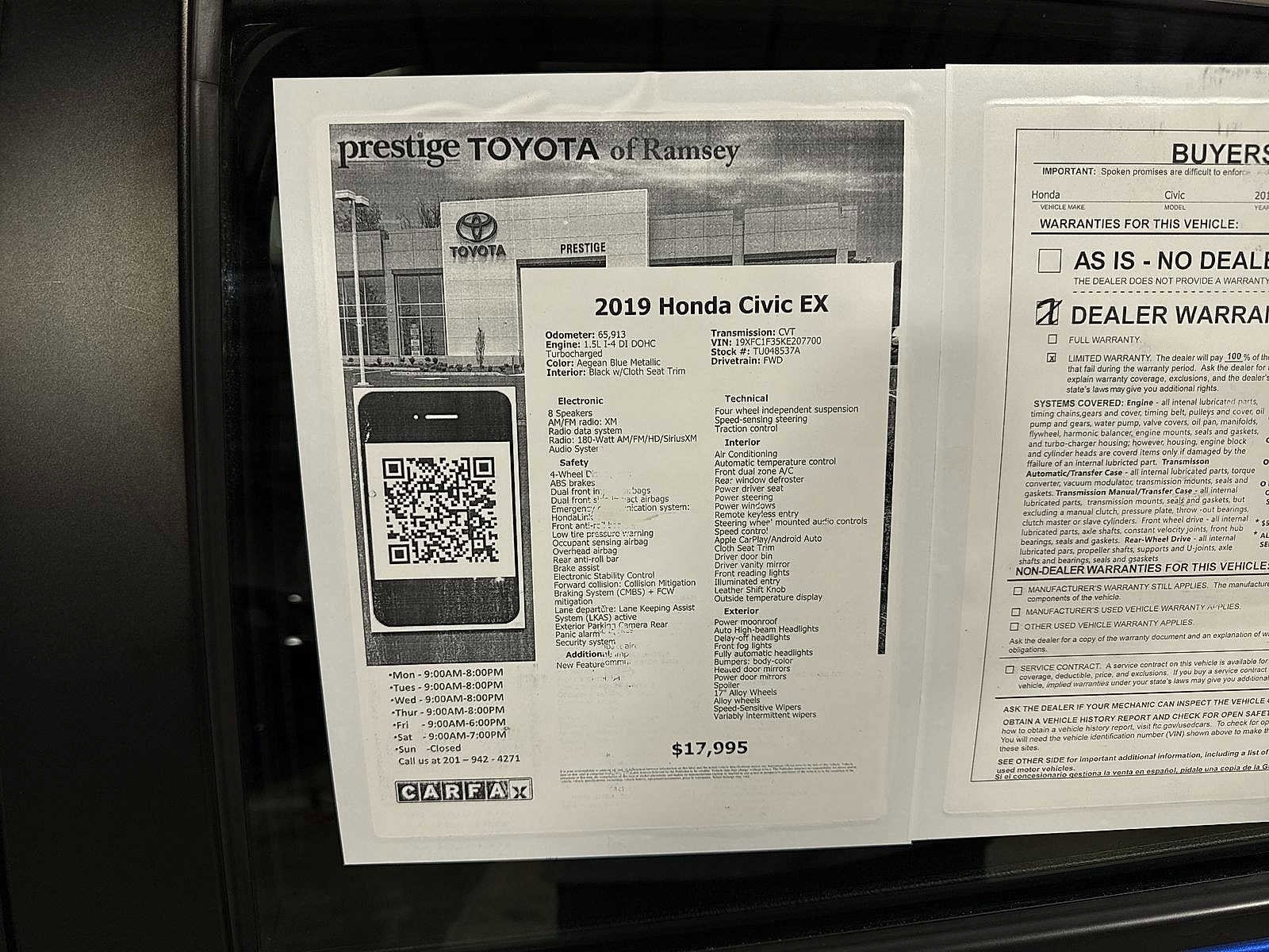 Thumbnail: 2019 Honda Civic - 13