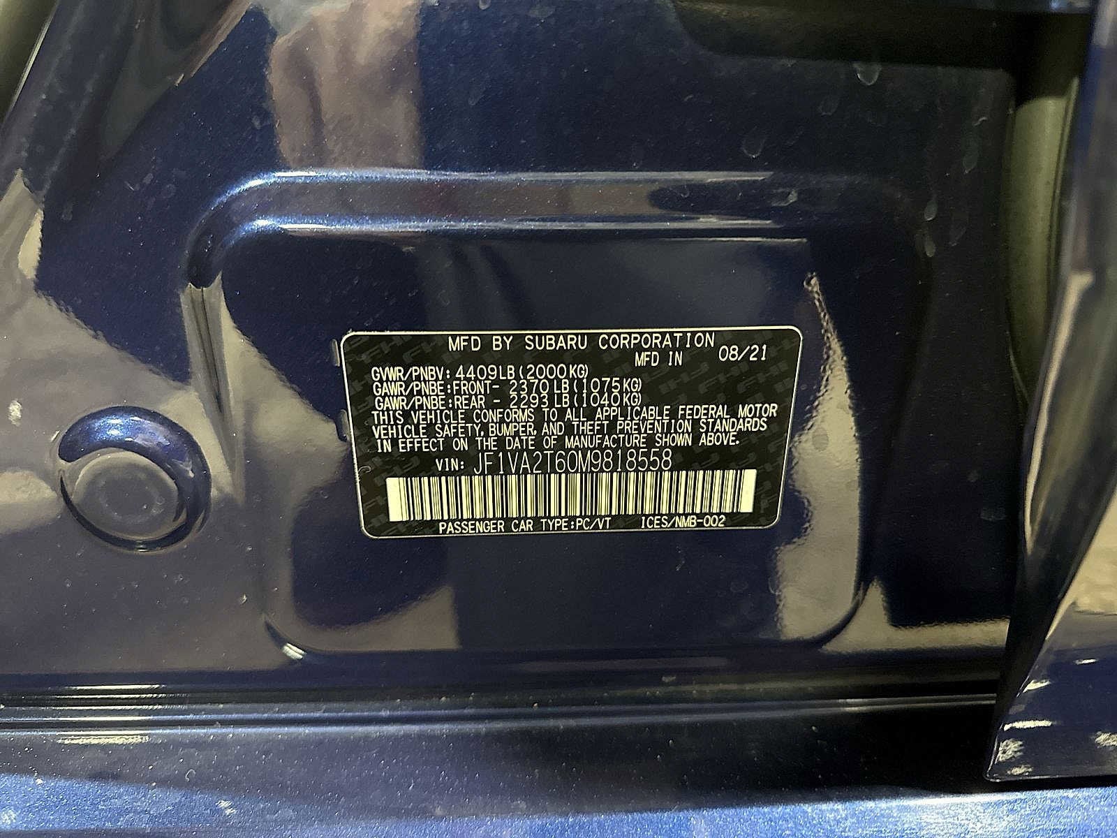 Thumbnail: 2021 Subaru WRX - 14