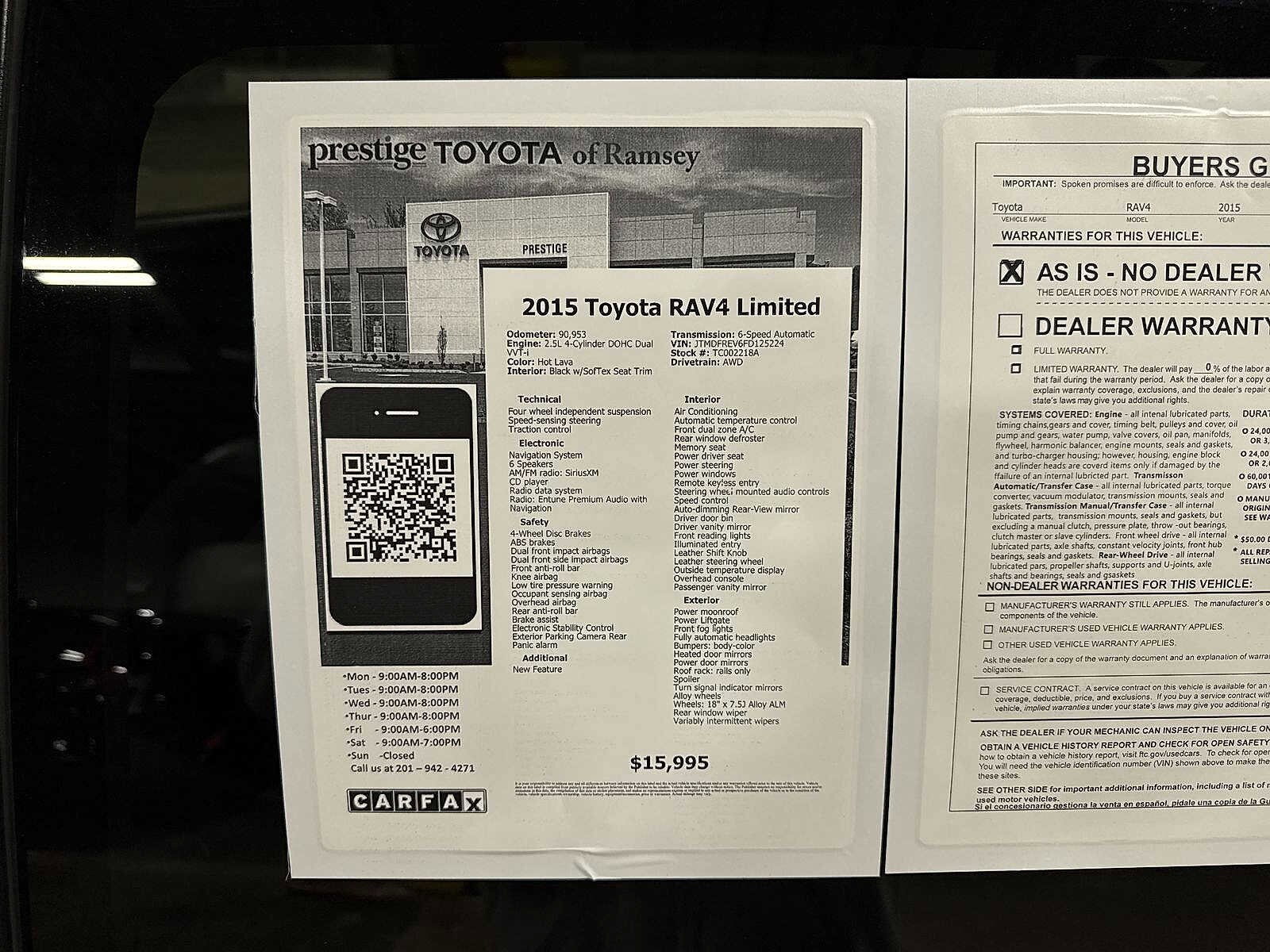 Thumbnail: 2015 Toyota RAV4 - 13