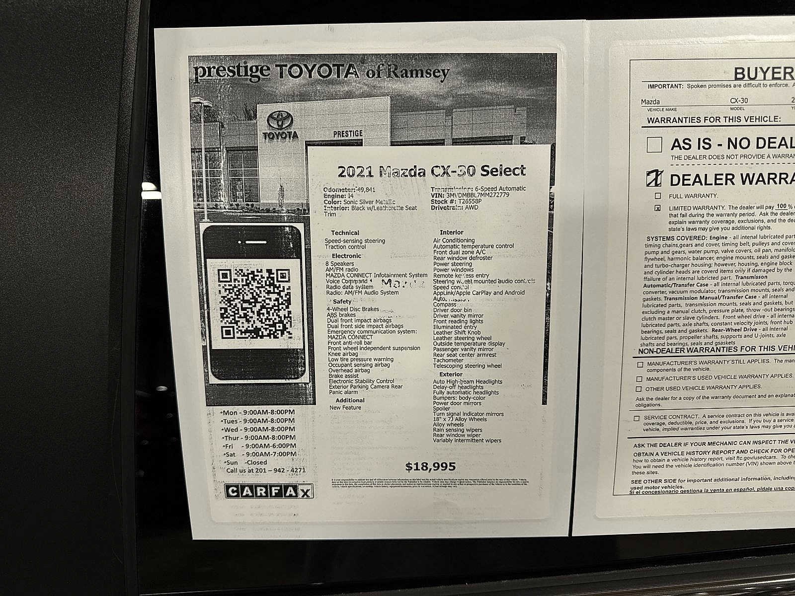 Thumbnail: 2021 Mazda CX-30 - 13