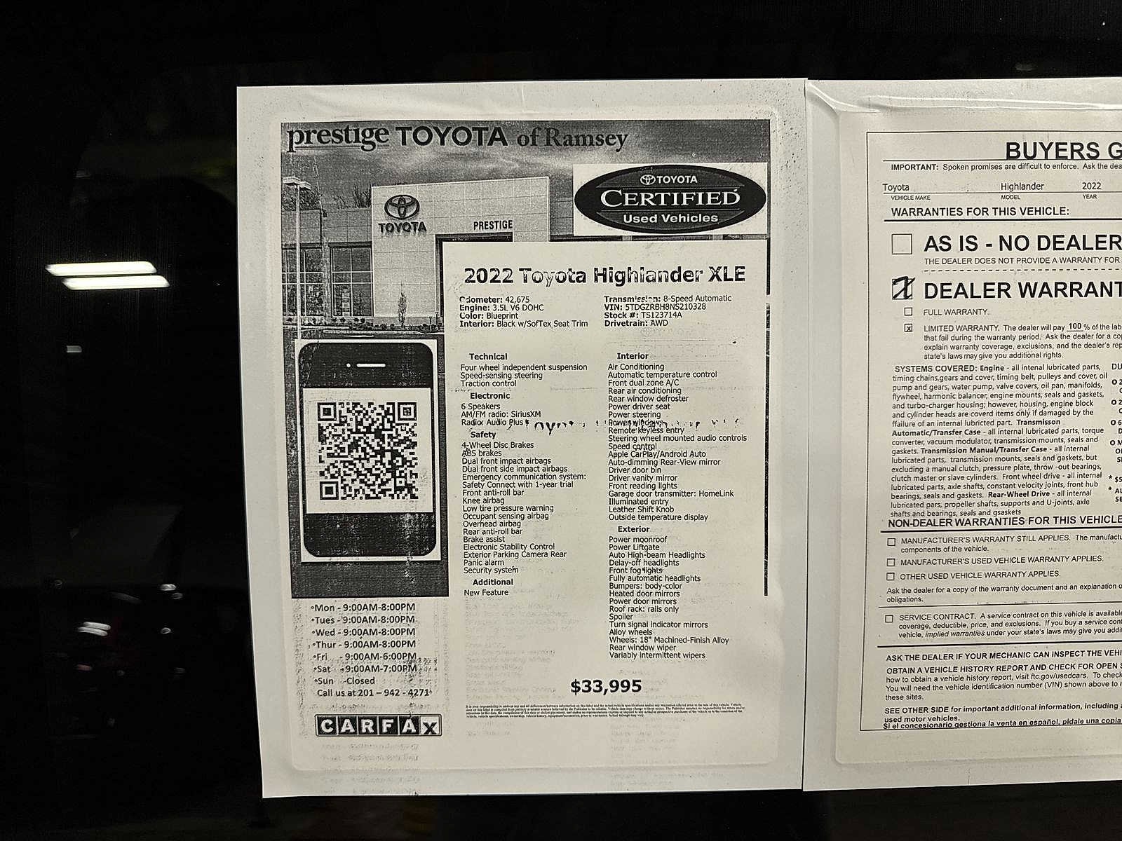 Thumbnail: 2022 Toyota Highlander - 13