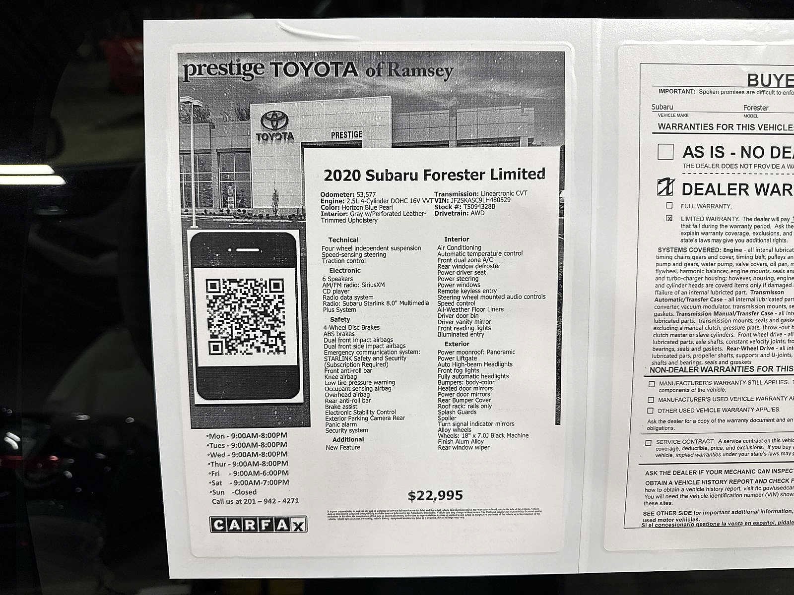 Thumbnail: 2020 Subaru Forester - 13