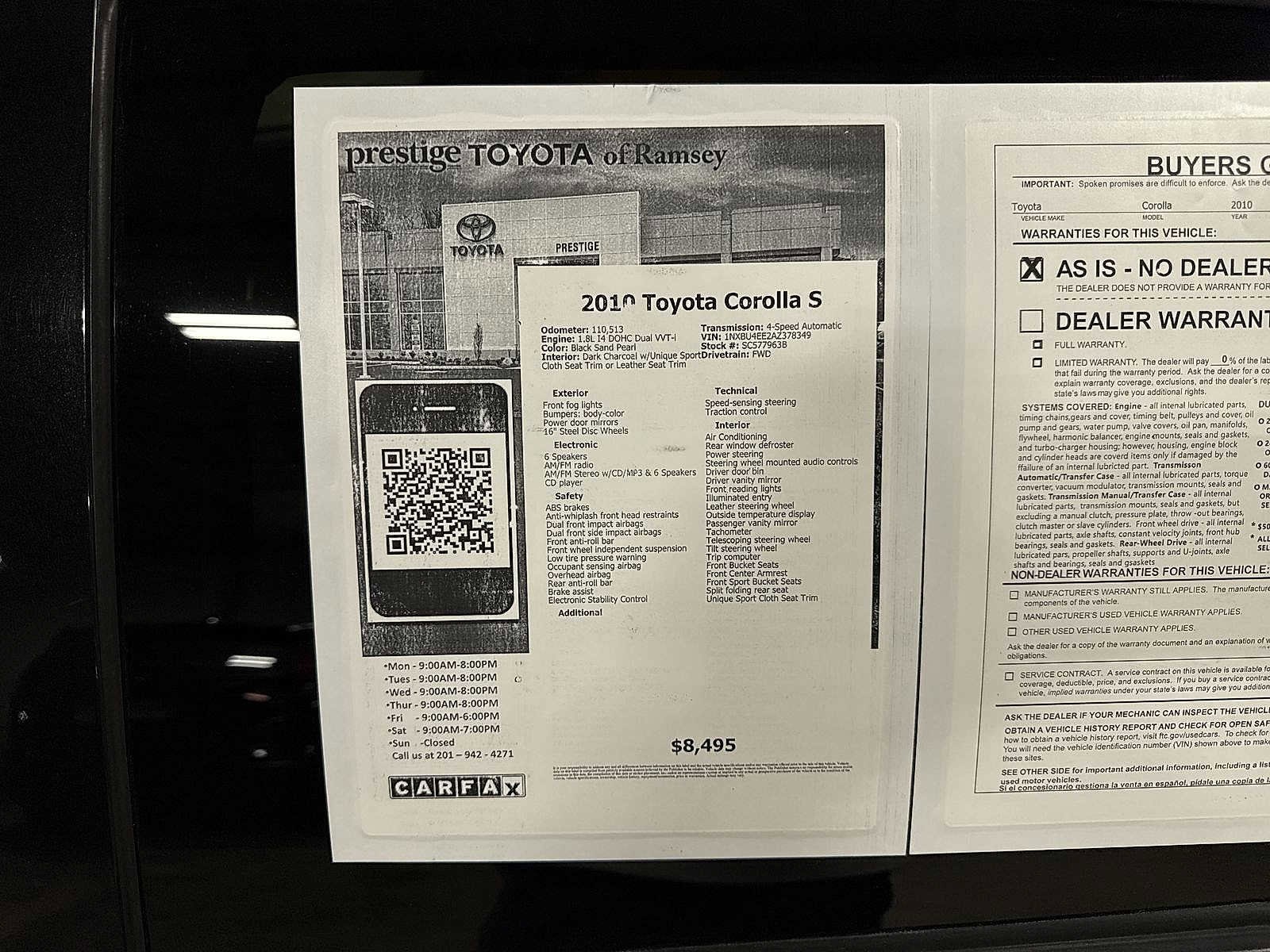 Thumbnail: 2010 Toyota Corolla - 12