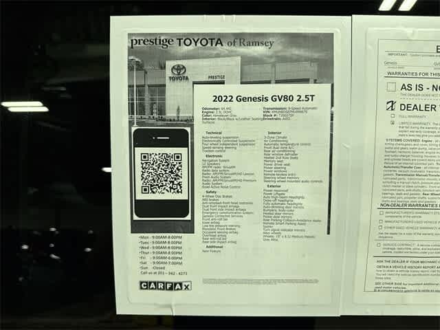 Thumbnail: 2022 Genesis GV80 - 12