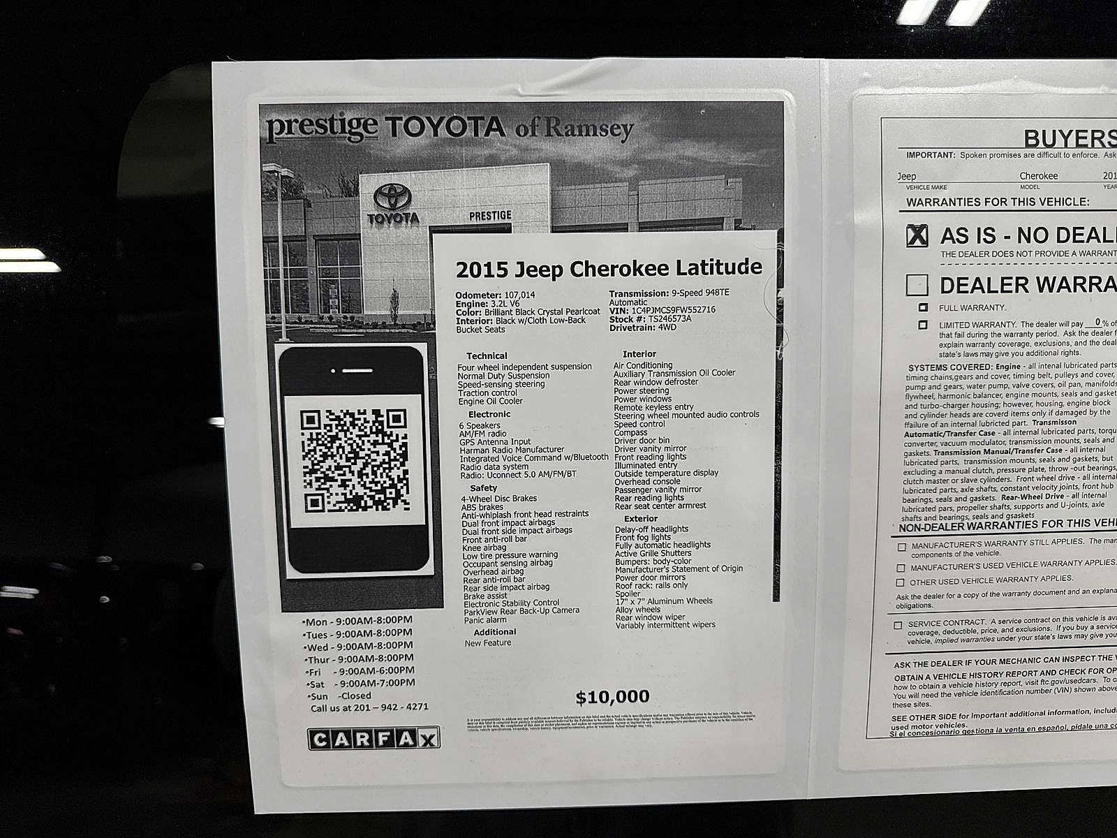 Thumbnail: 2015 Jeep Cherokee - 13