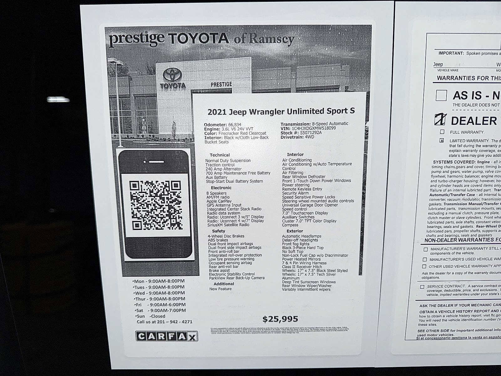 Thumbnail: 2021 Jeep Wrangler - 13