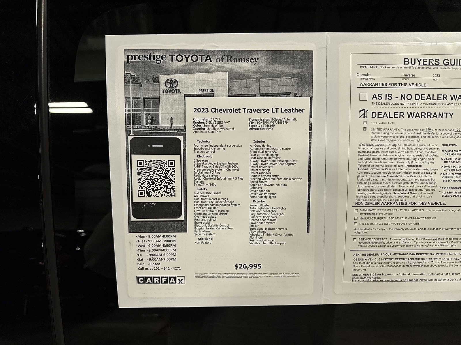 Thumbnail: 2023 Chevrolet Traverse - 13