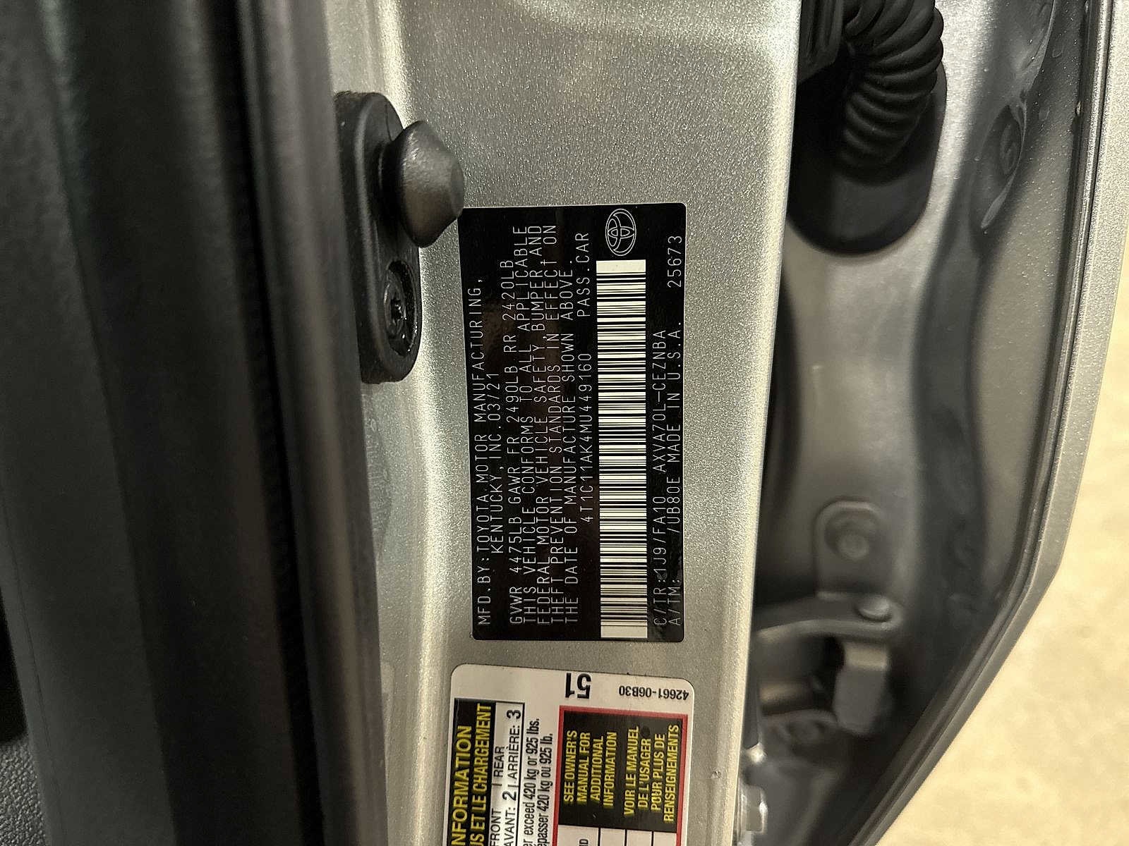 Thumbnail: 2021 Toyota Camry - 13