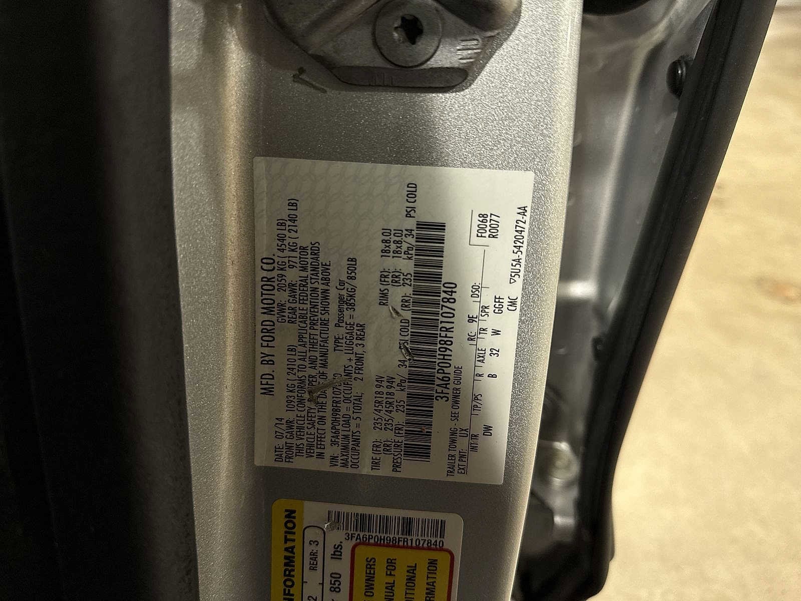 Thumbnail: 2015 Ford Fusion - 13