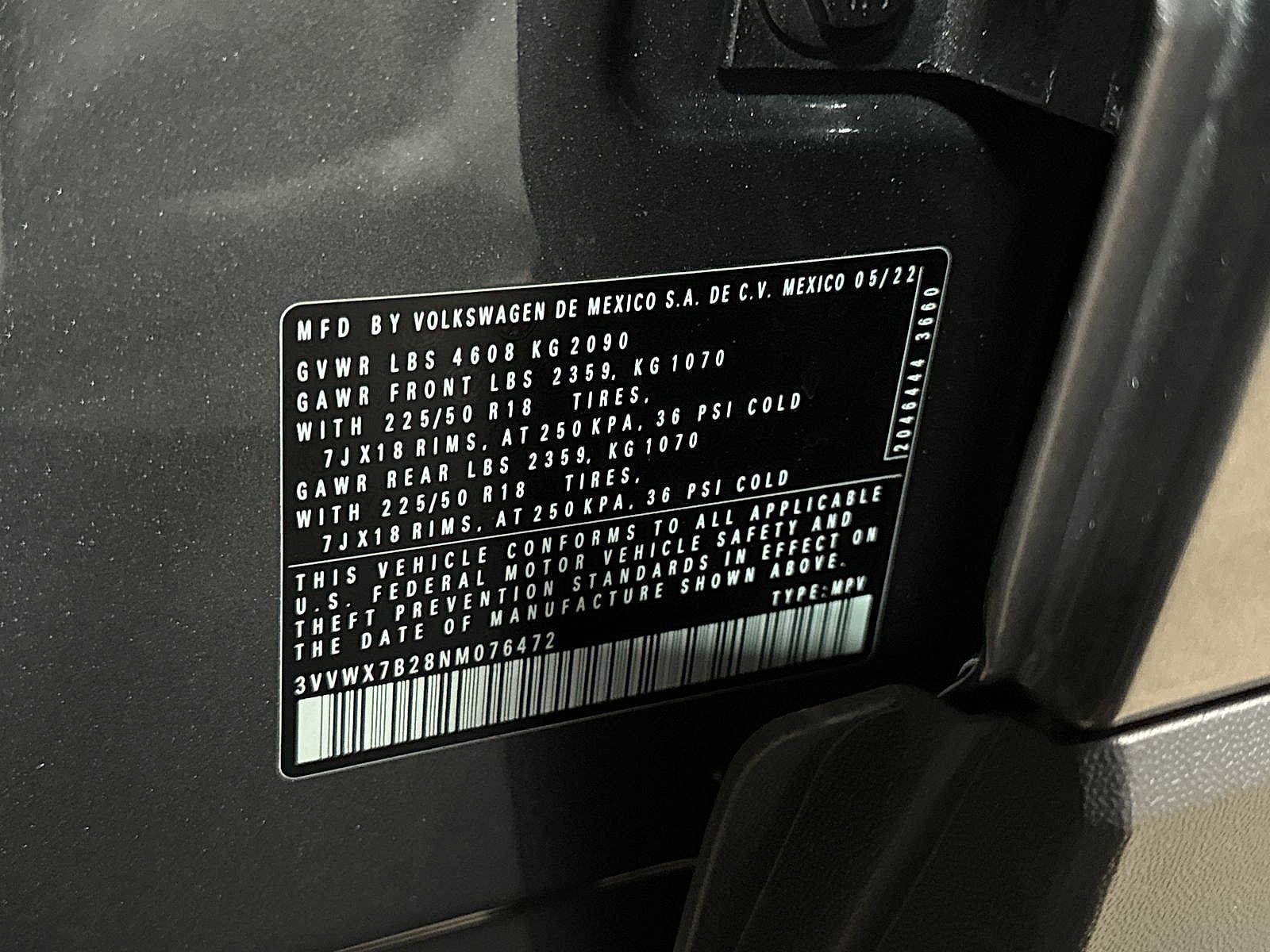 Thumbnail: 2022 Volkswagen Taos - 14