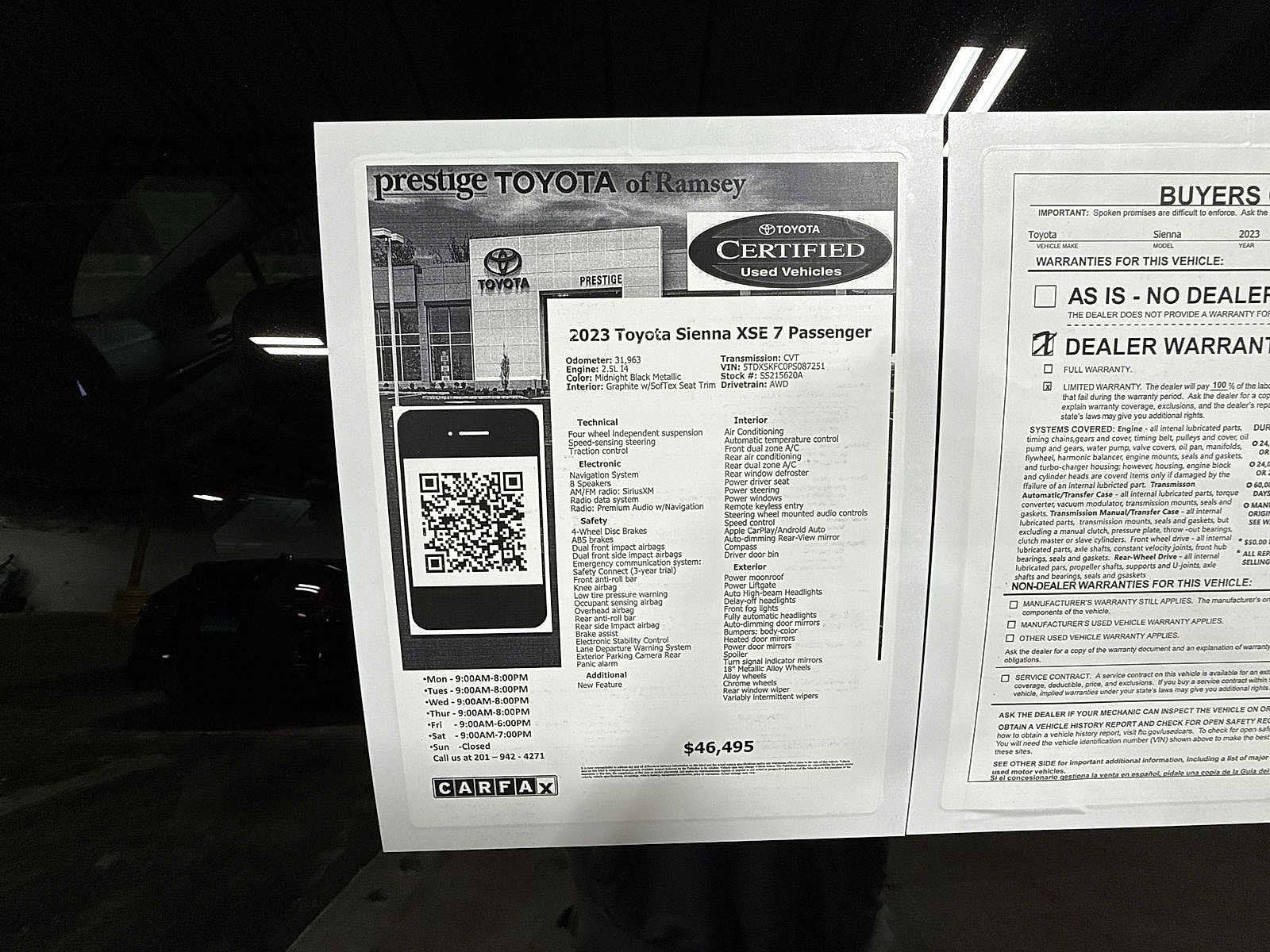 Thumbnail: 2023 Toyota Sienna - 13