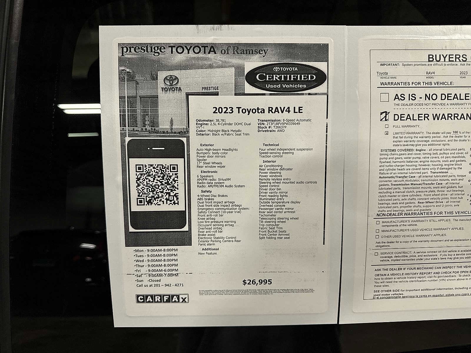 Thumbnail: 2023 Toyota RAV4 - 13