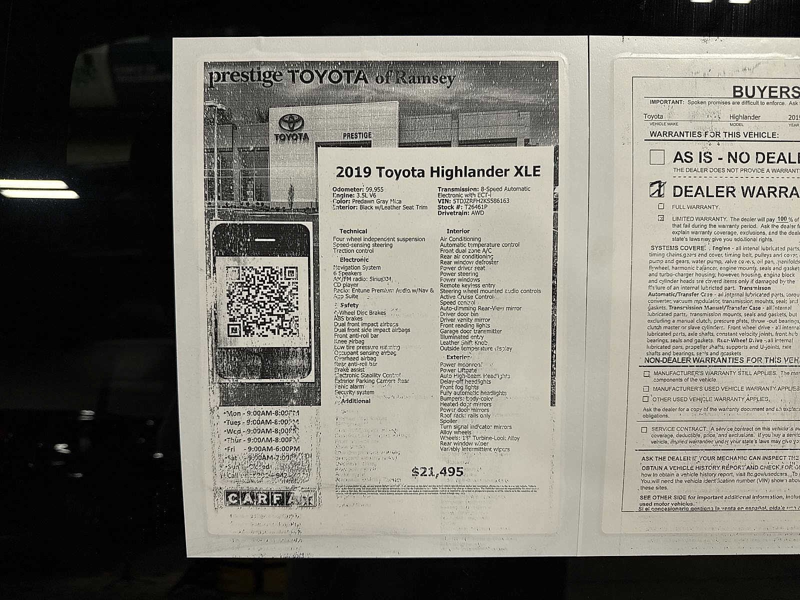 Thumbnail: 2019 Toyota Highlander - 13