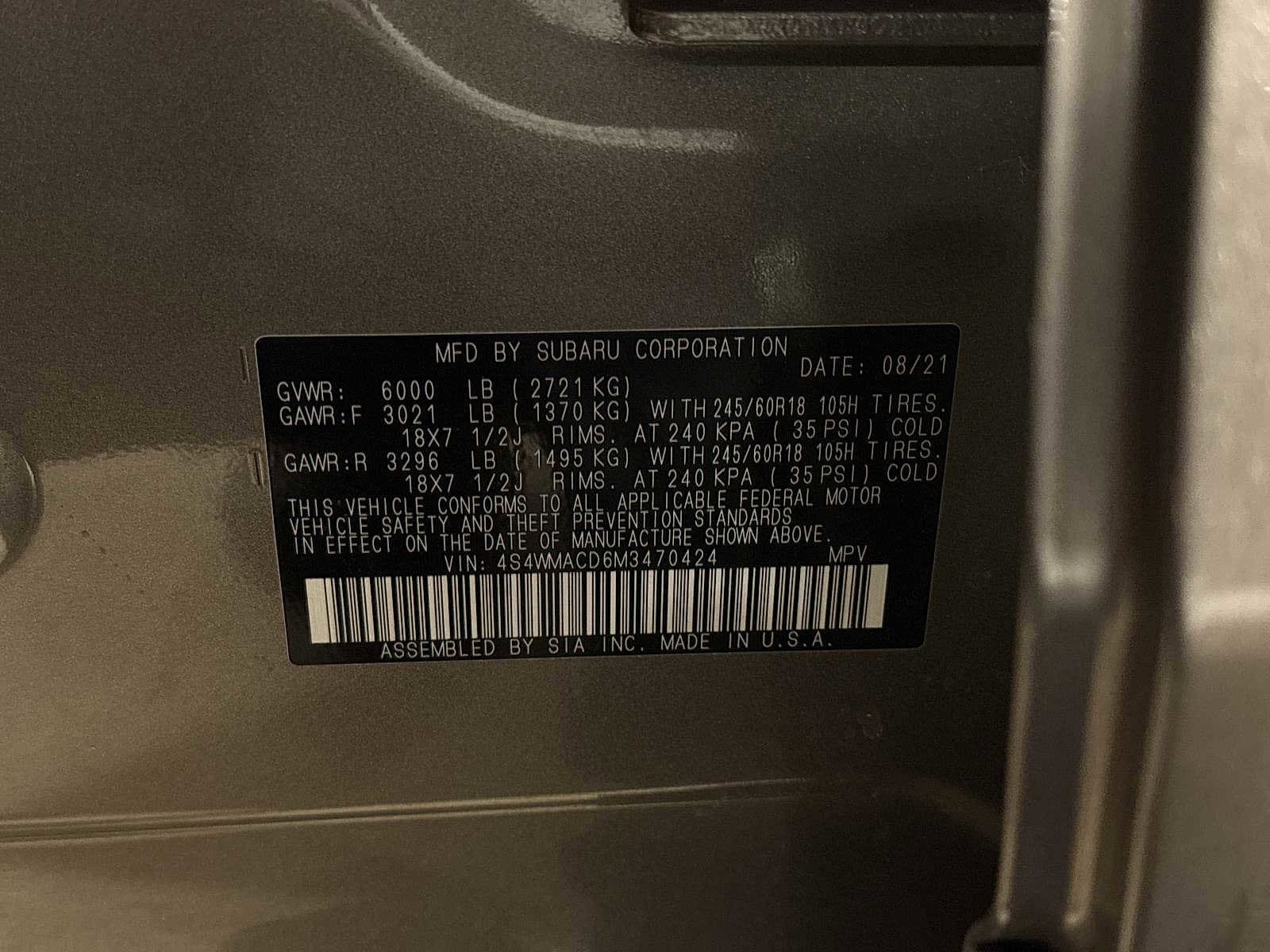 Thumbnail: 2021 Subaru Ascent - 14