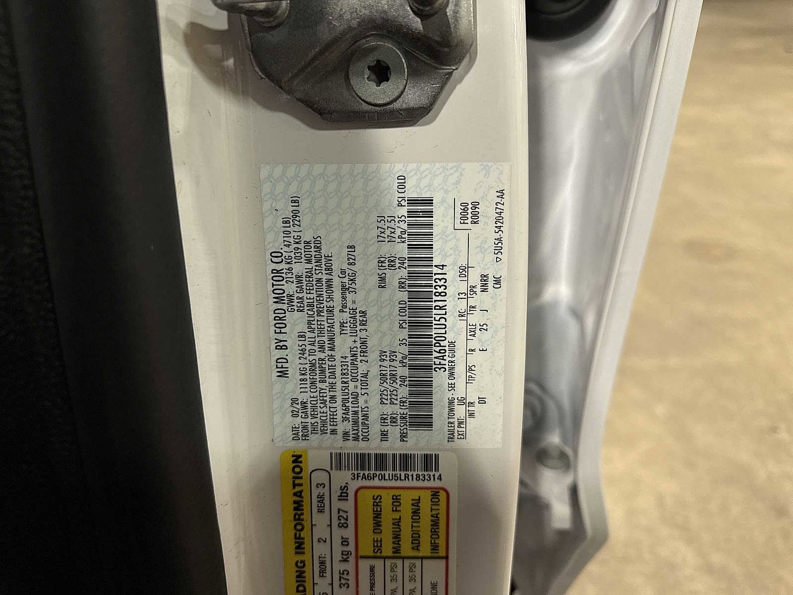 Thumbnail: 2020 Ford Fusion - 14