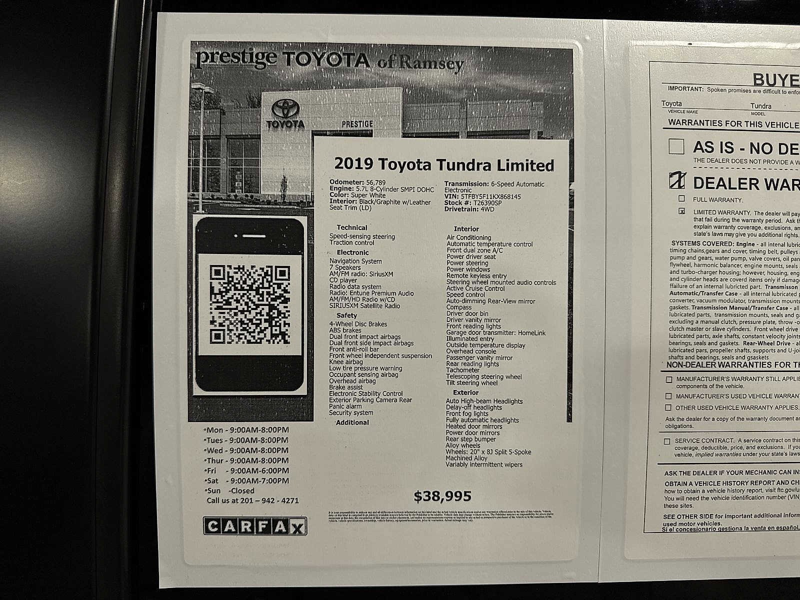 Thumbnail: 2019 Toyota Tundra - 18