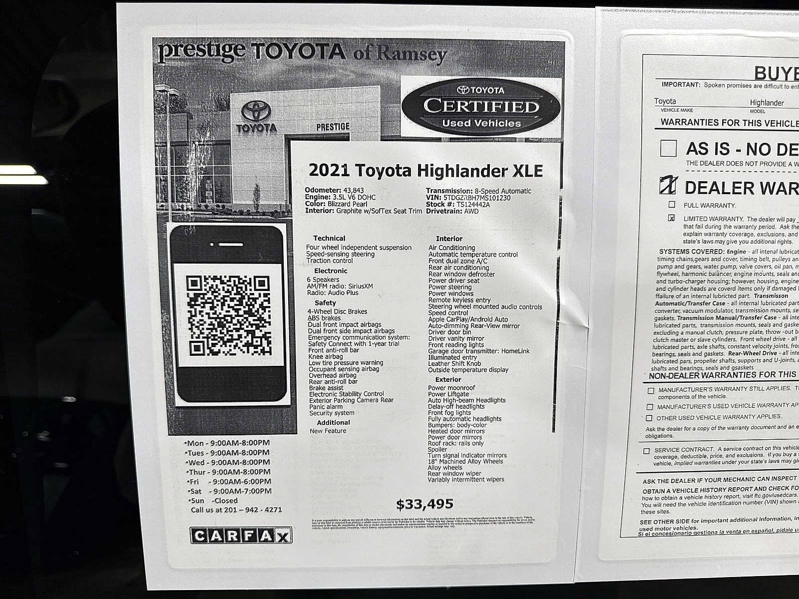 Thumbnail: 2021 Toyota Highlander - 13