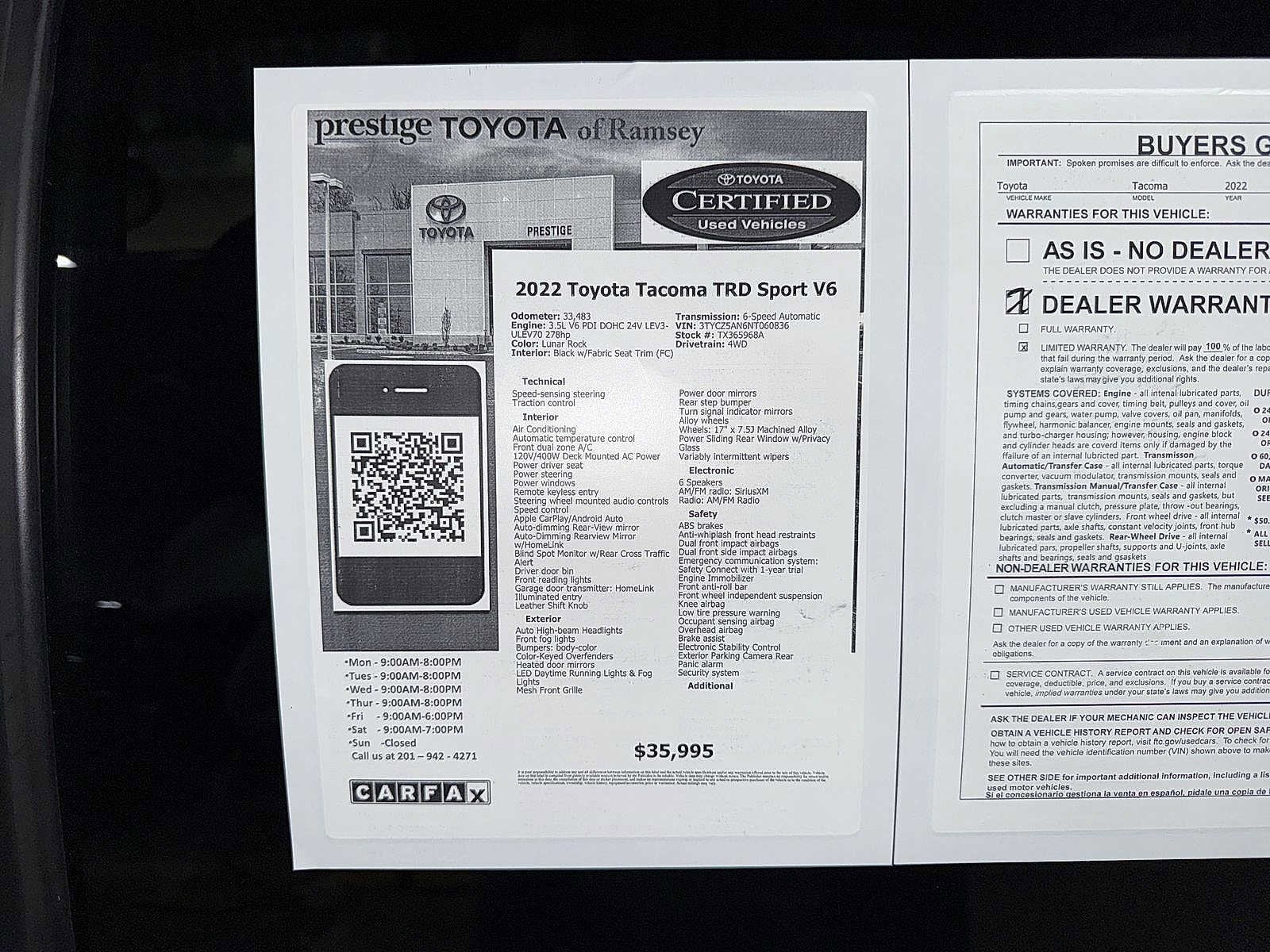 Thumbnail: 2022 Toyota Tacoma - 13