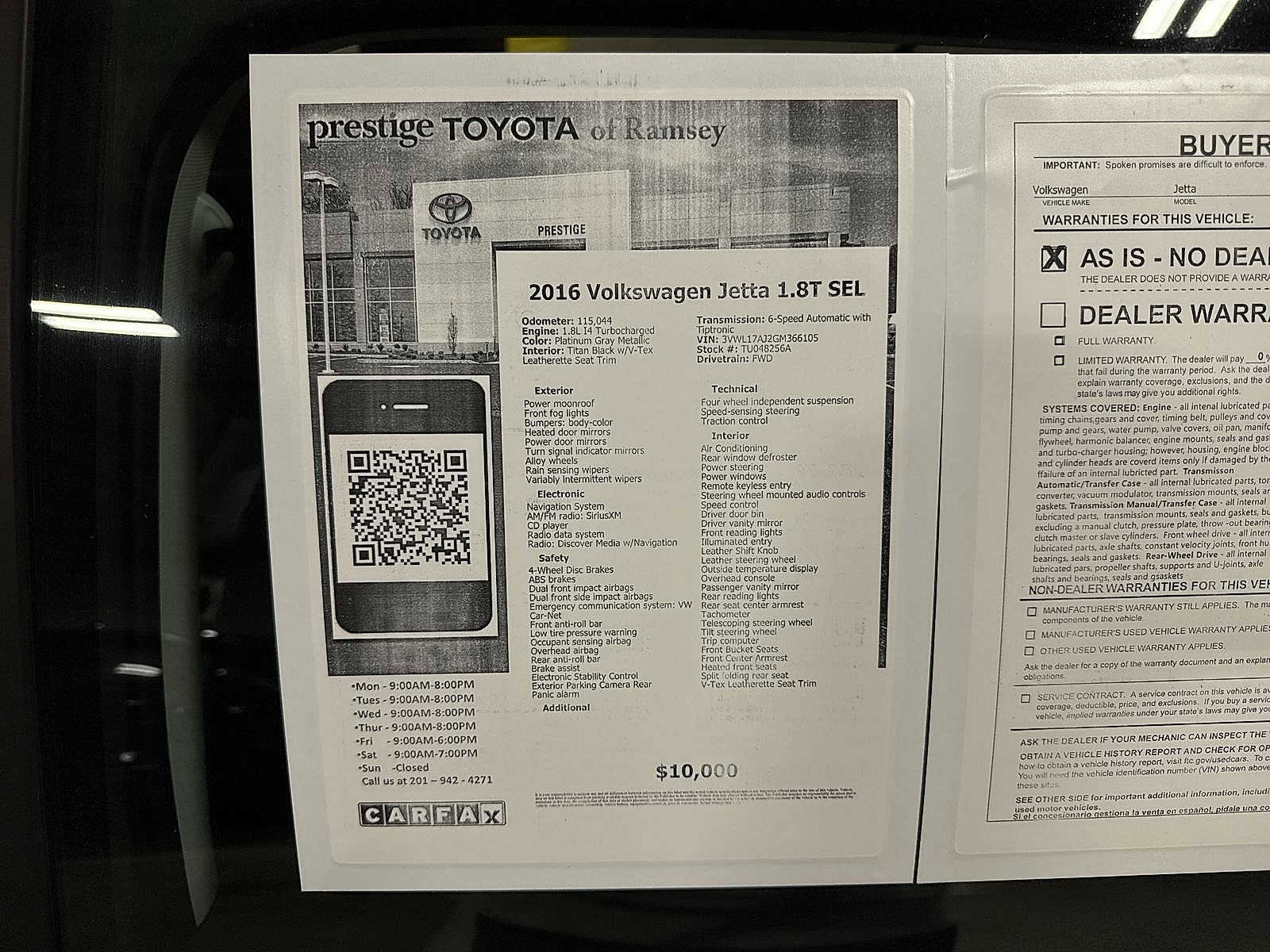 Thumbnail: 2016 Volkswagen Jetta - 13