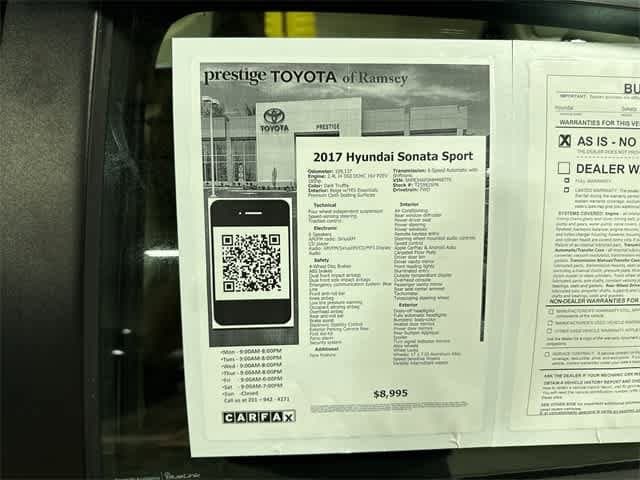 Thumbnail: 2017 Hyundai Sonata - 13