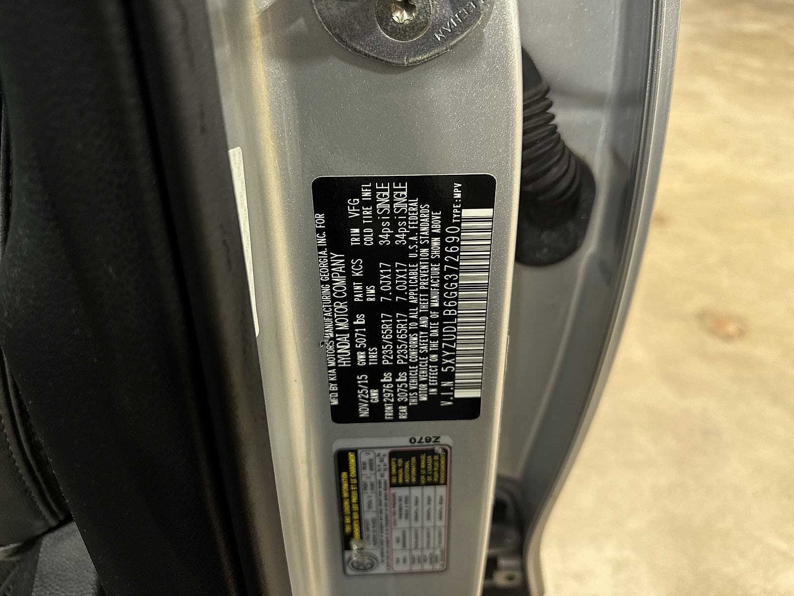 Thumbnail: 2016 Hyundai Santa Fe - 14