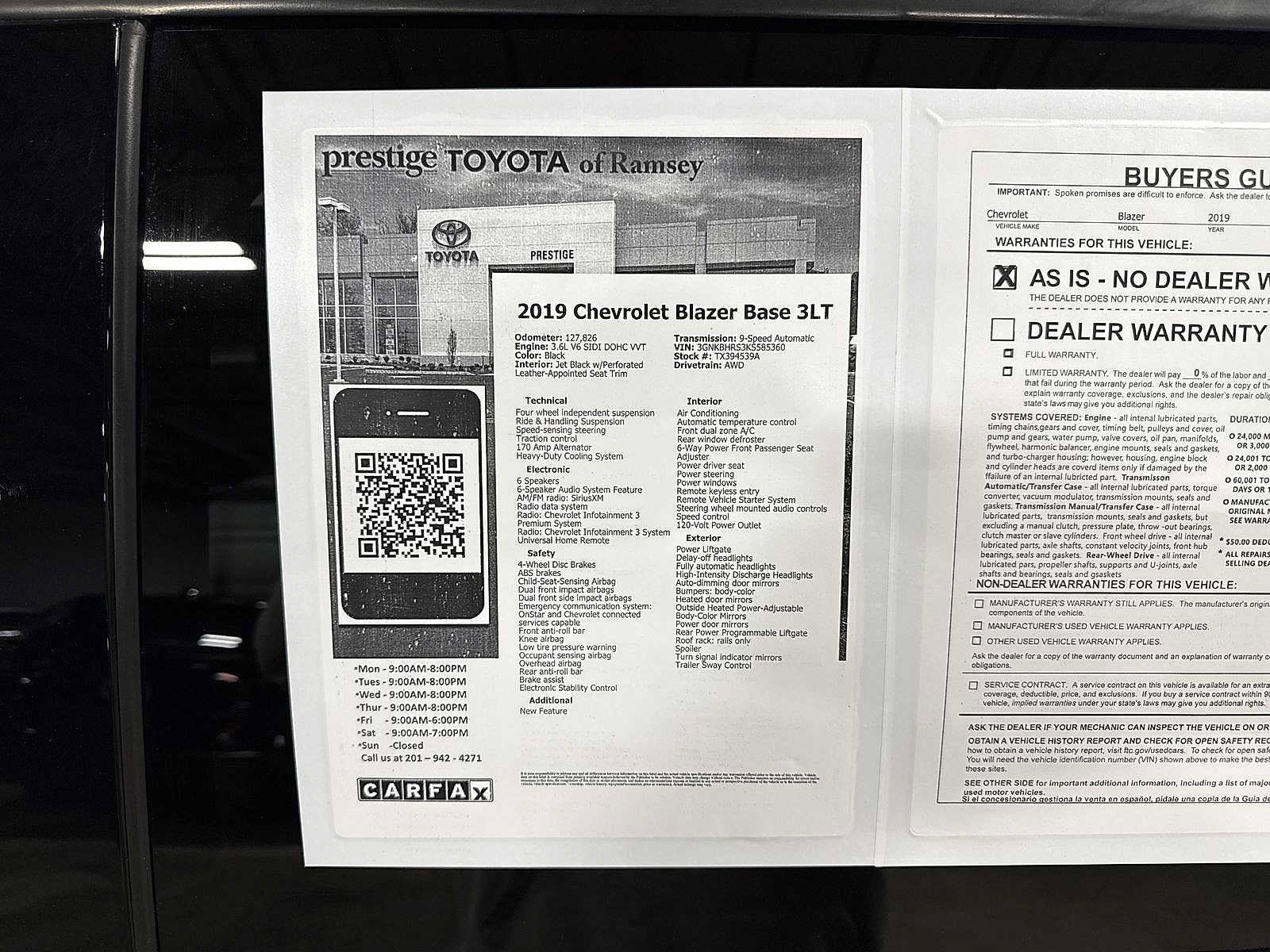 Thumbnail: 2019 Chevrolet Blazer - 13