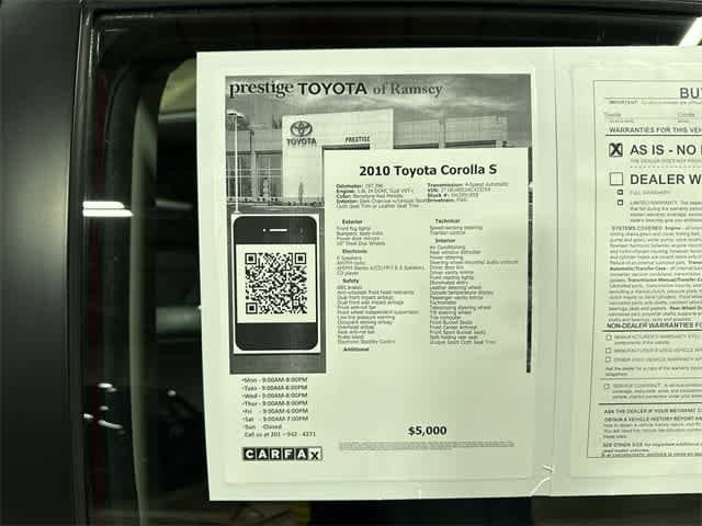 Thumbnail: 2010 Toyota Corolla - 12