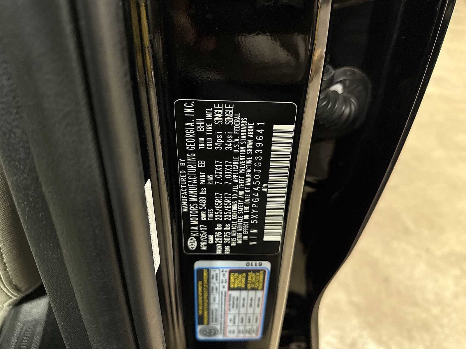 Thumbnail: 2018 Kia Sorento - 14