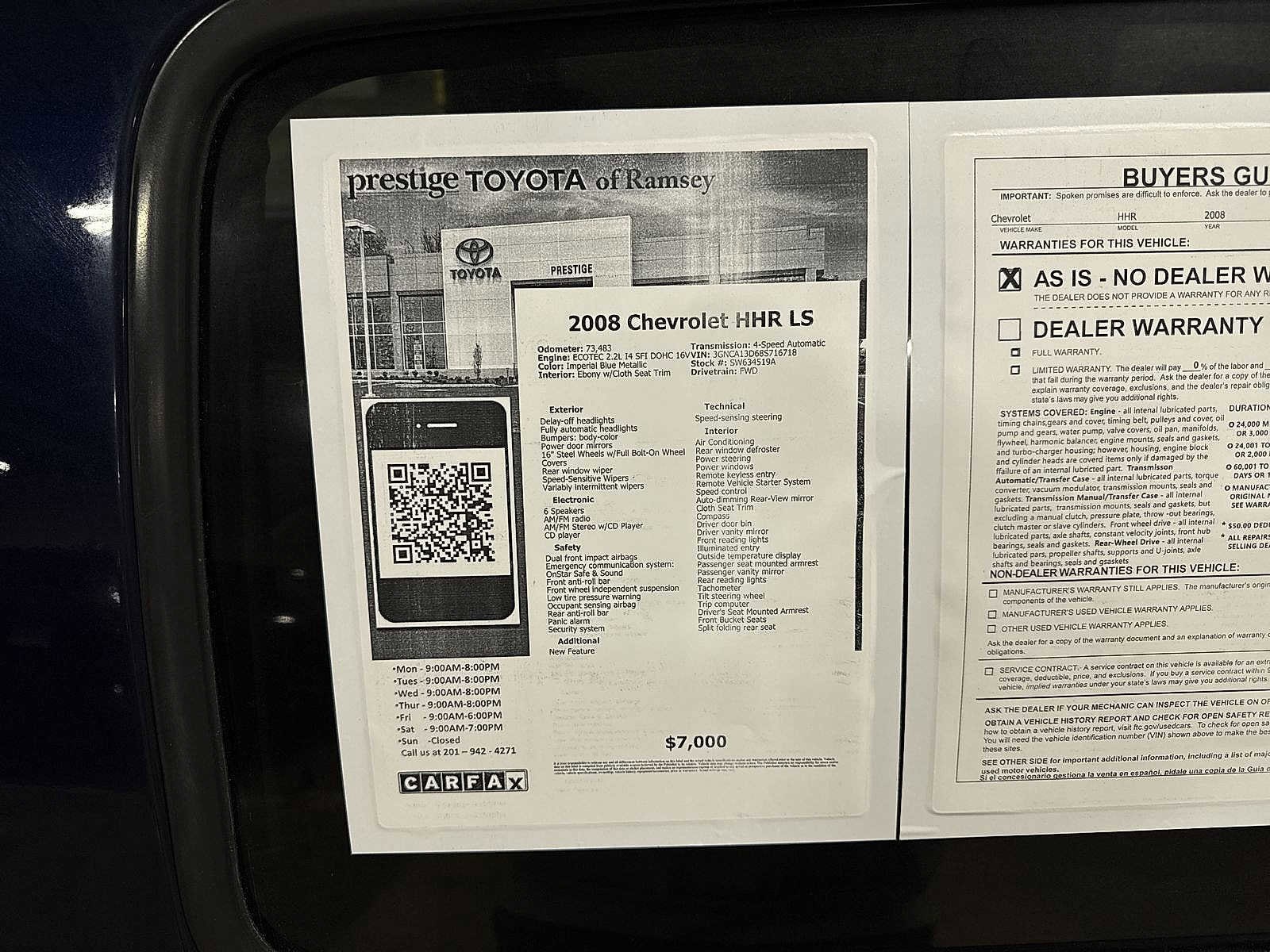 Thumbnail: 2008 Chevrolet HHR - 13