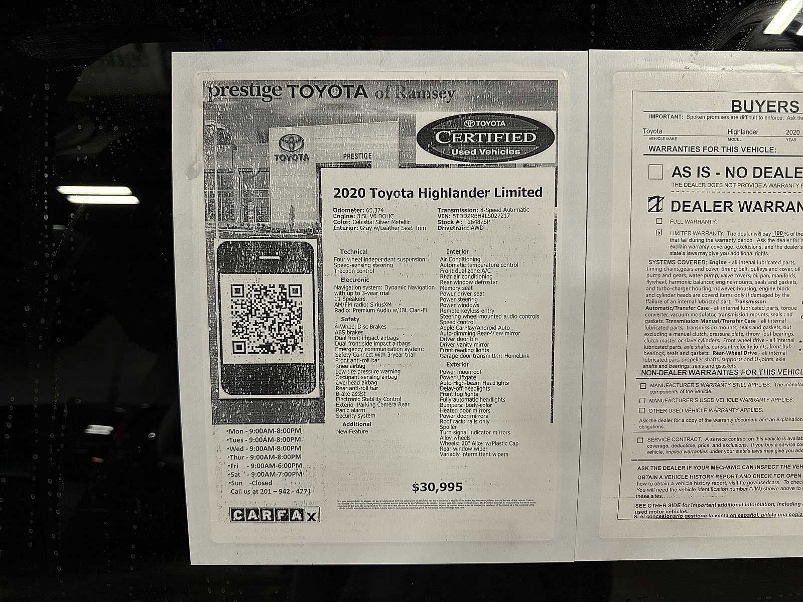 Thumbnail: 2020 Toyota Highlander - 12