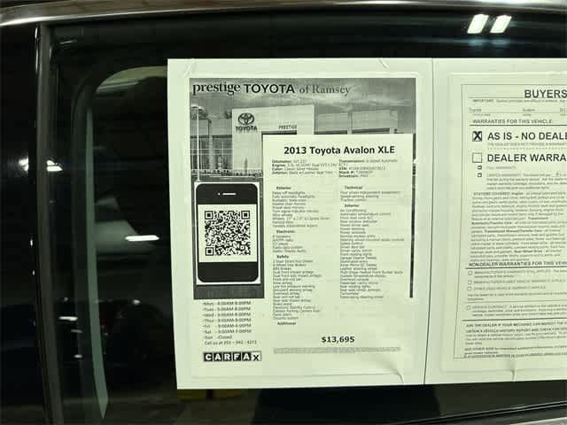 Thumbnail: 2013 Toyota Avalon - 12