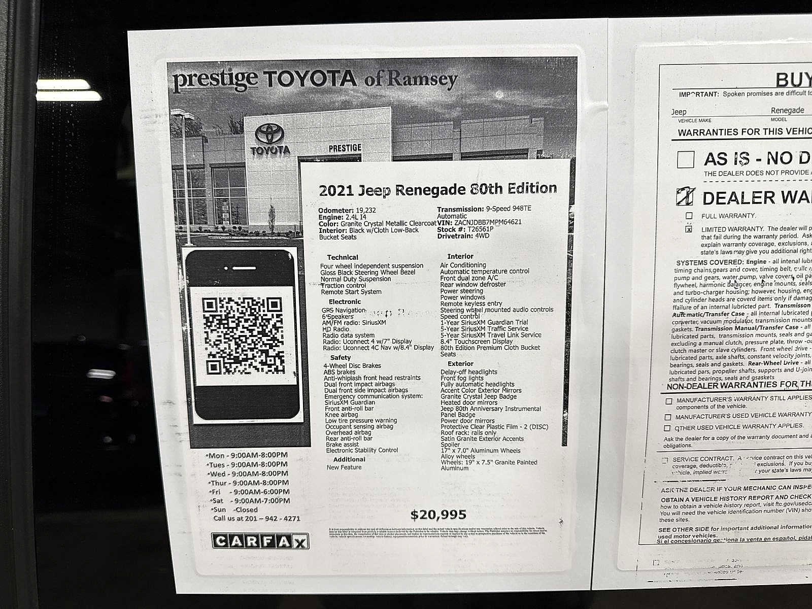 Thumbnail: 2021 Jeep Renegade - 13