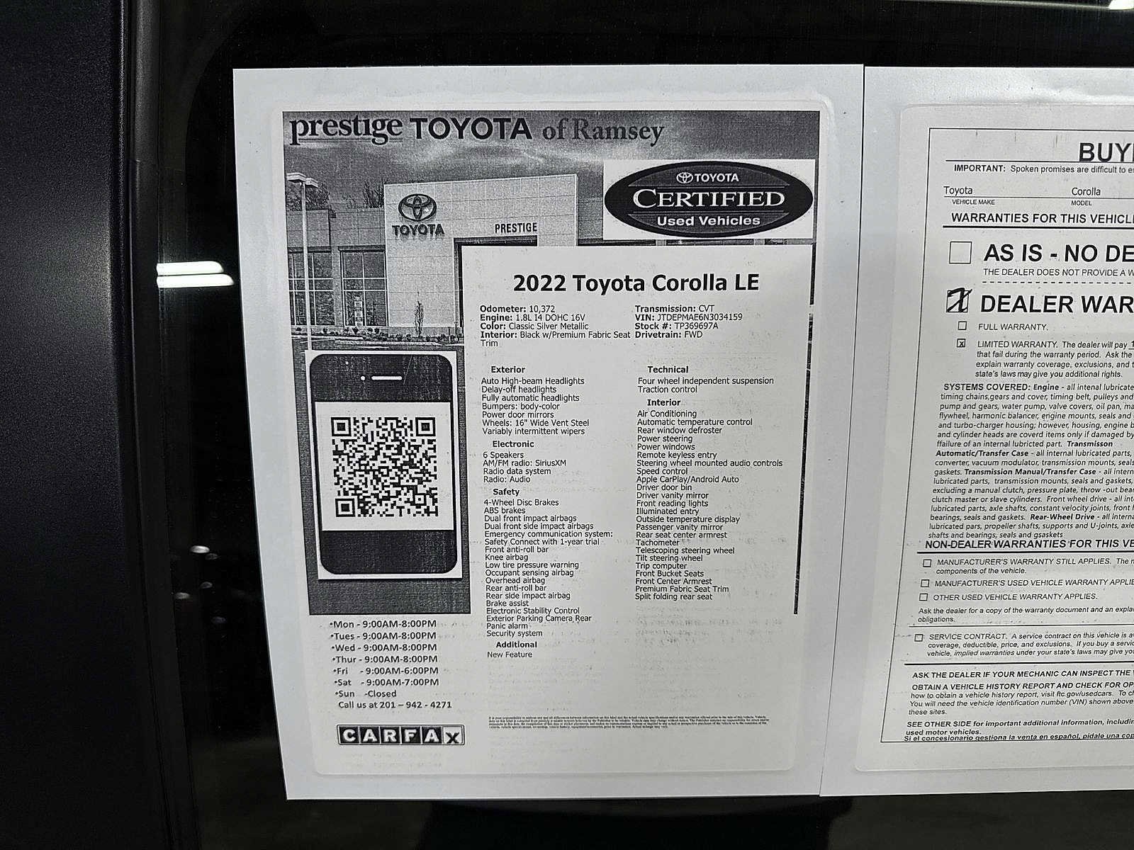 Thumbnail: 2022 Toyota Corolla - 18