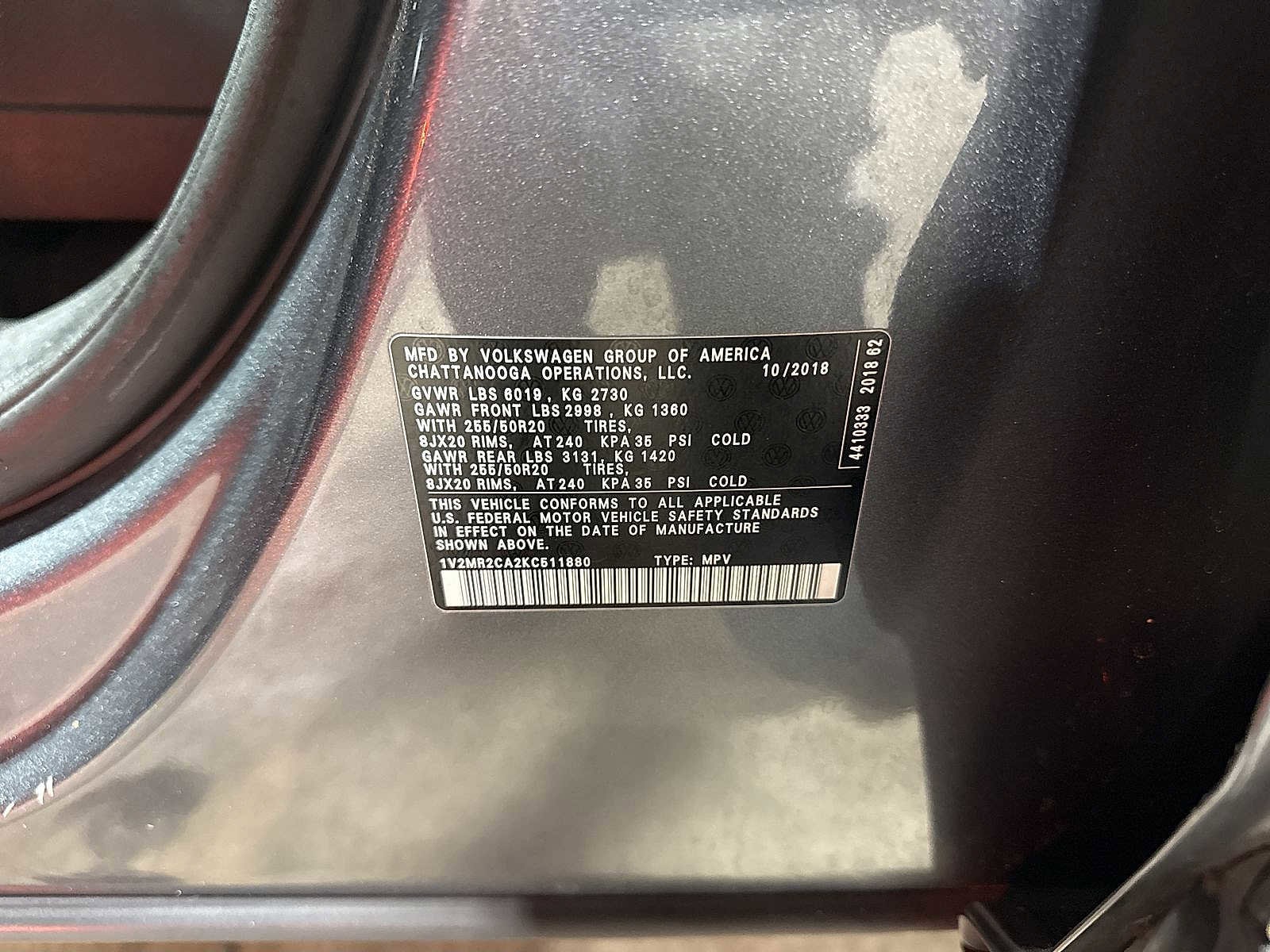 Thumbnail: 2019 Volkswagen Atlas - 14