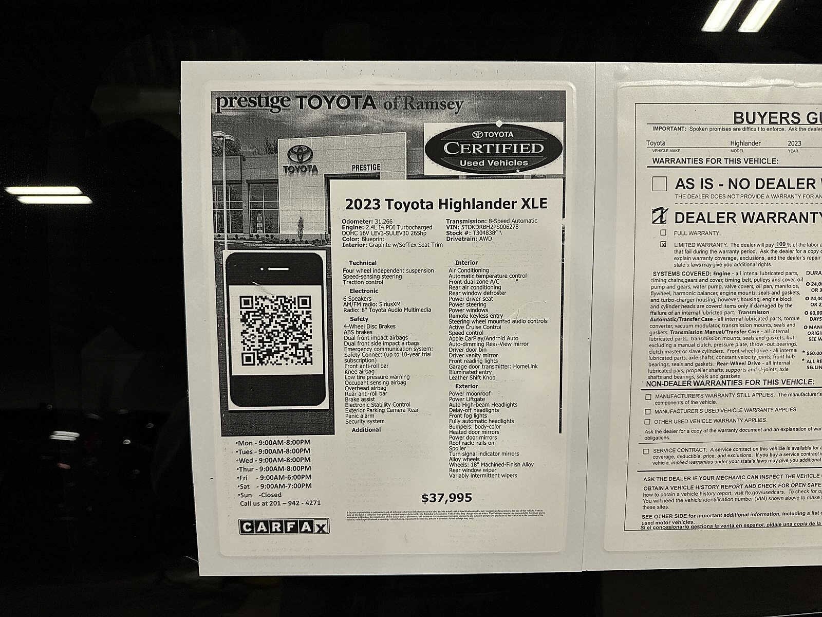 Thumbnail: 2023 Toyota Highlander - 13