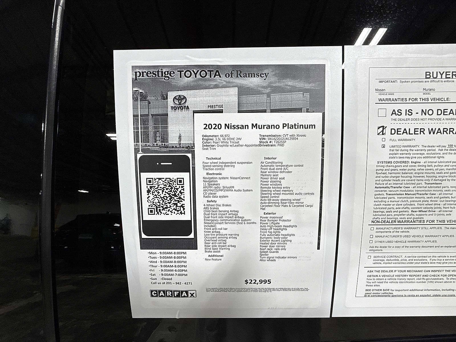 Thumbnail: 2020 Nissan Murano - 13