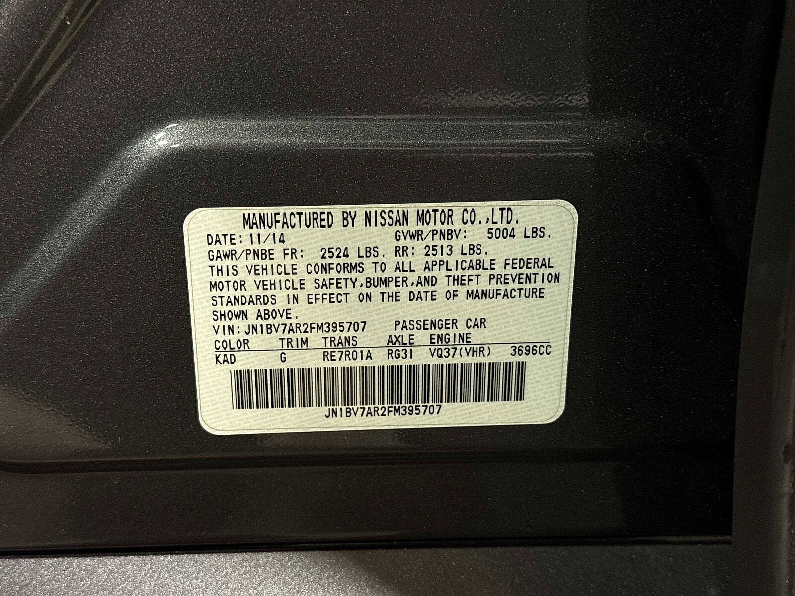 Thumbnail: 2015 INFINITI Q50 - 14