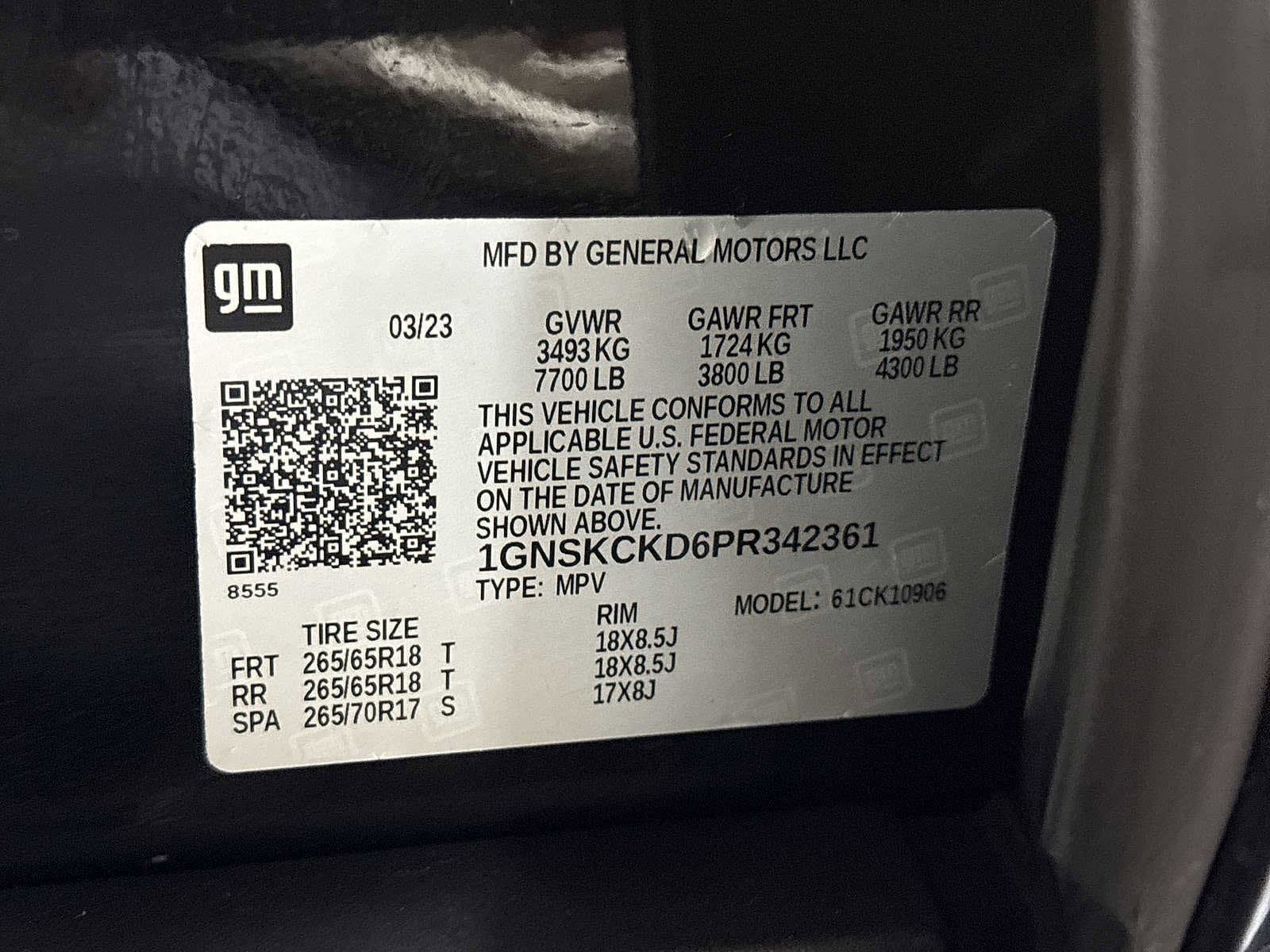 Thumbnail: 2023 Chevrolet Suburban - 14