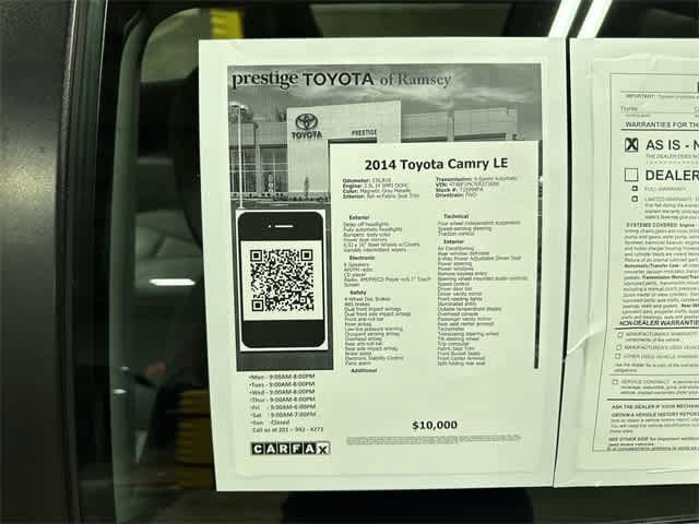 Thumbnail: 2014 Toyota Camry - 13