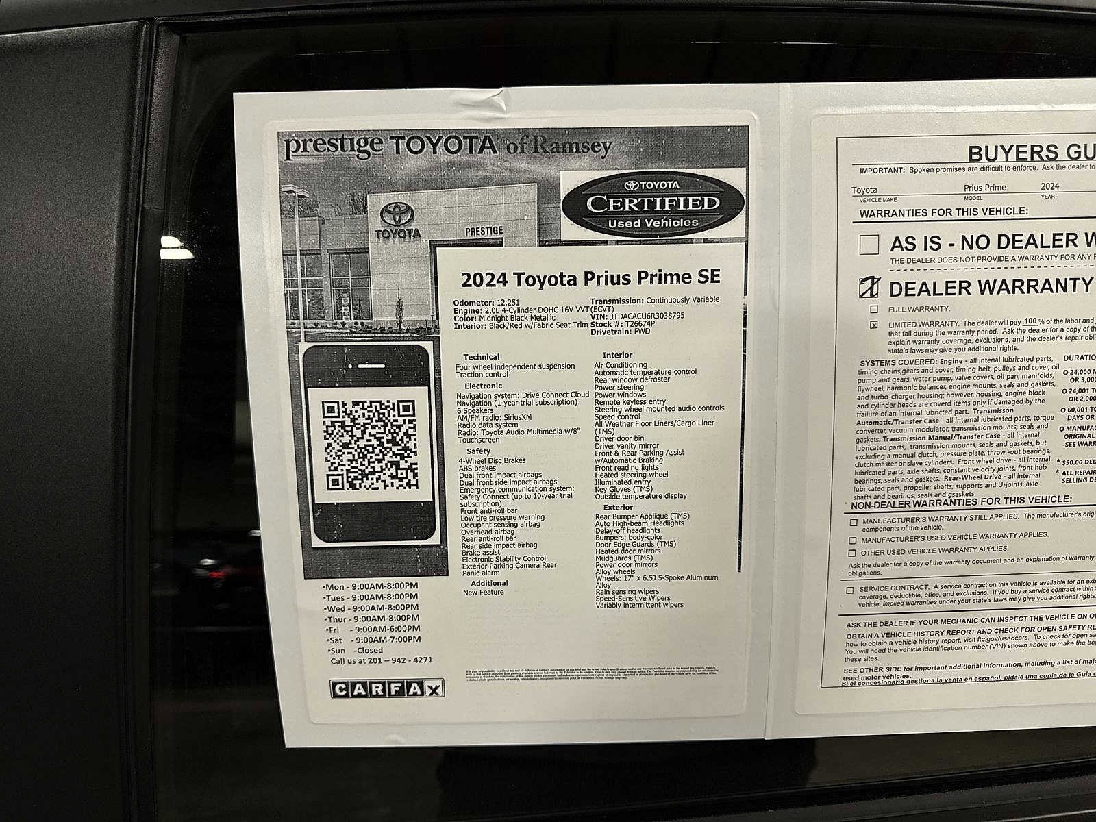 Thumbnail: 2024 Toyota Prius Prime - 13