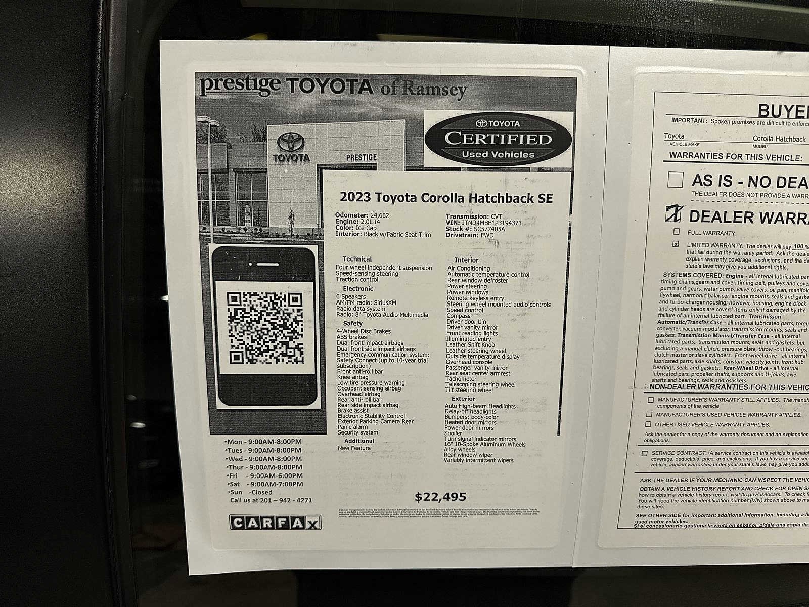 Thumbnail: 2023 Toyota Corolla - 13