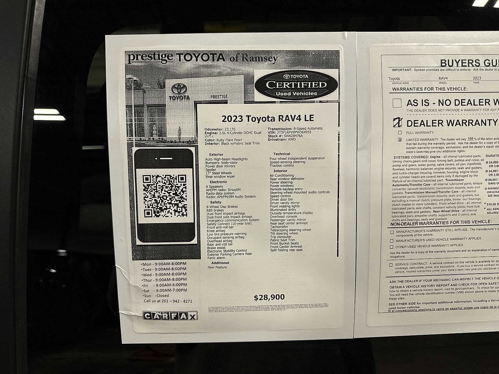 Thumbnail: 2023 Toyota RAV4 - 13