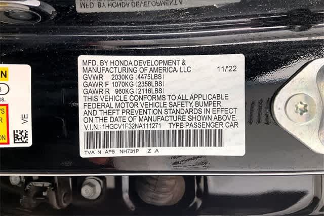 Thumbnail: 2022 Honda Accord - 22