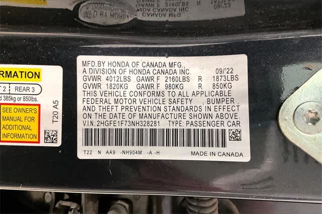 Thumbnail: 2022 Honda Civic - 22