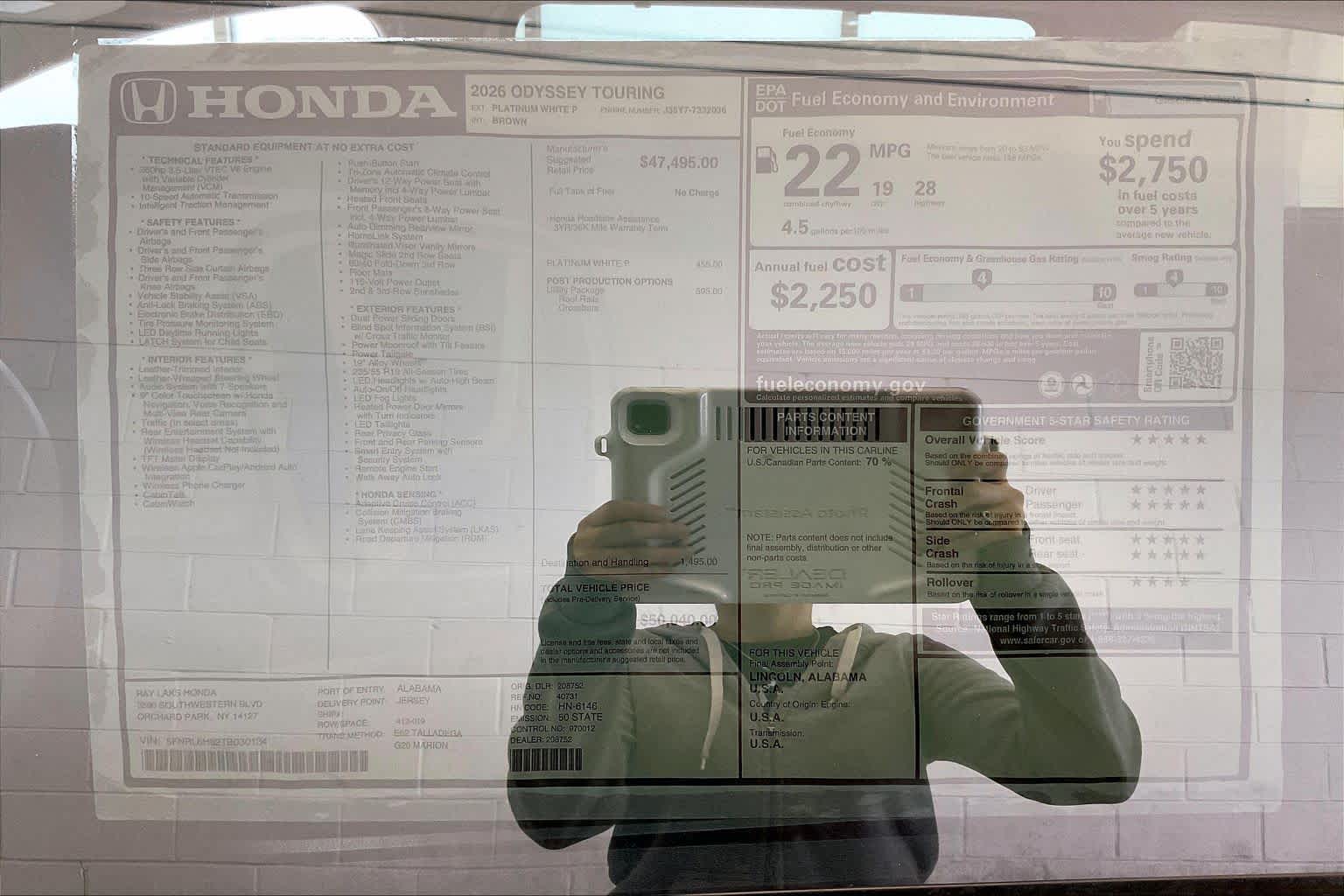 Thumbnail: 2026 Honda Odyssey - 23