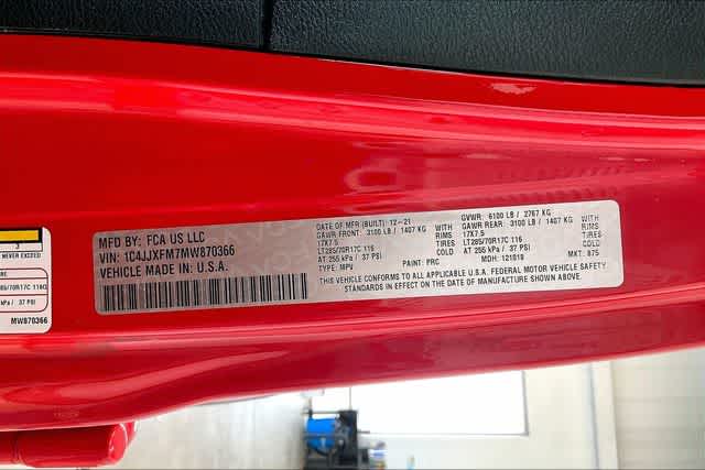 Thumbnail: 2021 Jeep Wrangler - 21