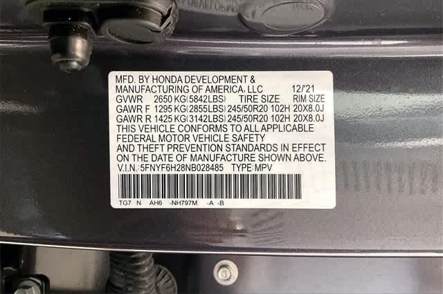 Thumbnail: 2022 Honda Pilot - 22