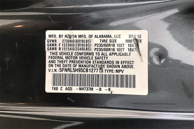 Thumbnail: 2012 Honda Odyssey - 21