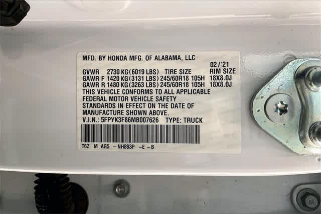 Thumbnail: 2021 Honda Ridgeline - 22